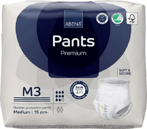 Fralda  Abena Pants Premium M3 C/15 unidades