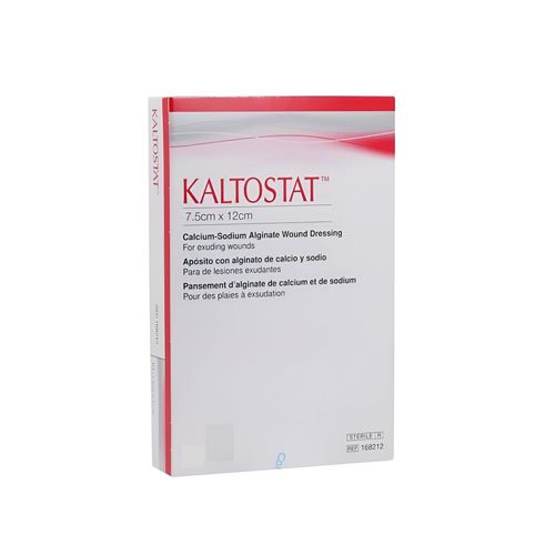 Curativo Kaltostat 7,5 X 12 - Caixa Com 10 Unidades
