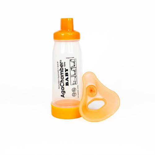 Espaçador Agachamber Baby Para Broncodilatador Spray
