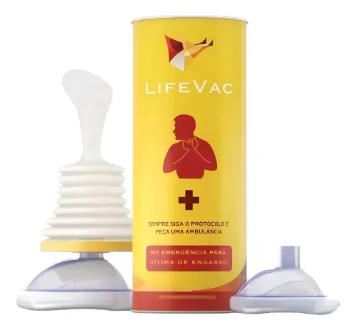 Desengasgador LifeVac para Primeiros Socorros