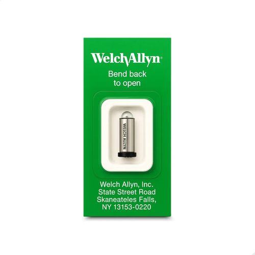 Lâmpada 03000U 3,5v Halogena para Oftalmoscópio Welch Allyn